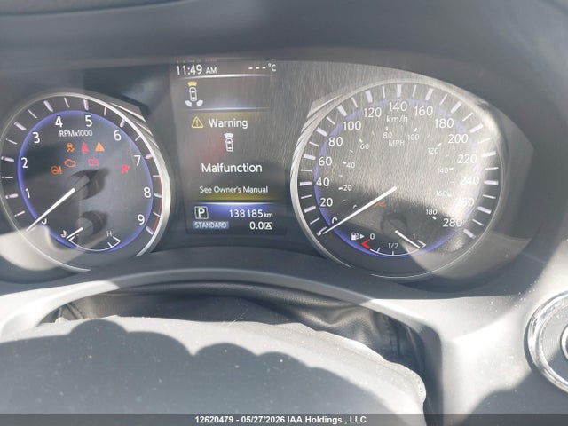 12620479 :رقم المزاد ، JN1BV7AR9FM406377 vin ، 2015 Infiniti Q50 Sport مزاد بيع