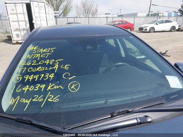 12620485 :رقم المزاد ، 2T1BURHE6HC949734 vin ، 2017 Toyota Corolla Le مزاد بيع