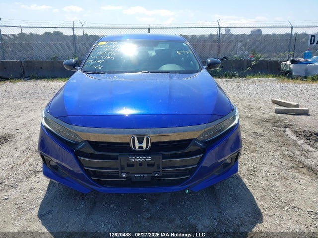 12620488 :رقم المزاد ، 1HGCV1F39MA802795 vin ، 2021 Honda Accord Sport مزاد بيع