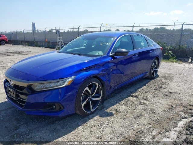 12620488 :رقم المزاد ، 1HGCV1F39MA802795 vin ، 2021 Honda Accord Sport مزاد بيع