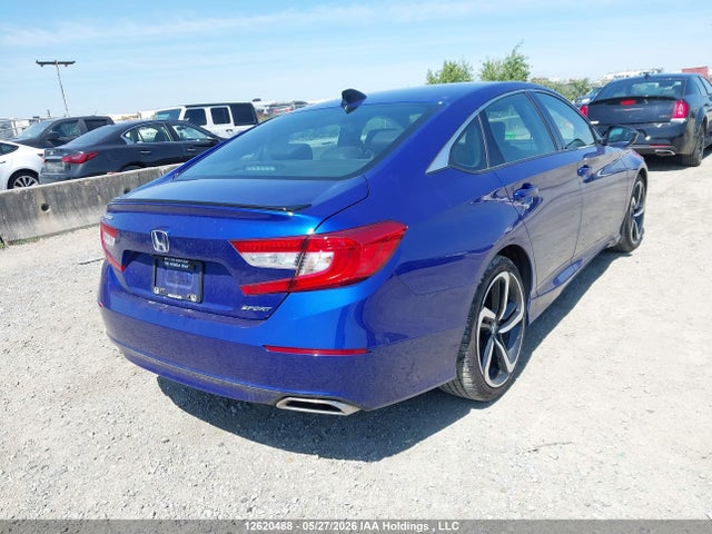12620488 :رقم المزاد ، 1HGCV1F39MA802795 vin ، 2021 Honda Accord Sport مزاد بيع