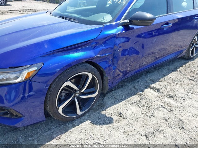 12620488 :رقم المزاد ، 1HGCV1F39MA802795 vin ، 2021 Honda Accord Sport مزاد بيع
