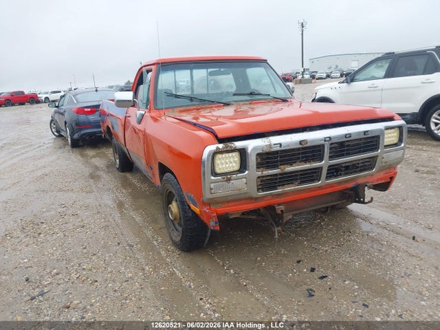 Aukcja sprzedaży 1992 Dodge D-series D150, vin: 1B7HE16Y1NS676010, numer aukcji: 12620521