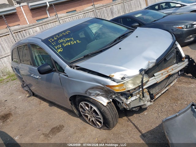 2011 Honda Odyssey Ex მანქანა იყიდება აუქციონზე, vin: 5FNRL5H41BB506542, აუქციონის ნომერი: 12620559