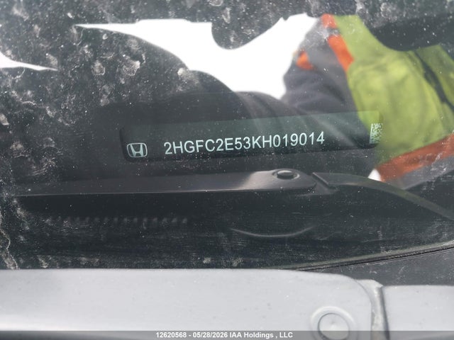 Продаж на аукціоні авто 2019 Honda Civic Lx, vin: 2HGFC2E53KH019014, номер лоту: 12620568