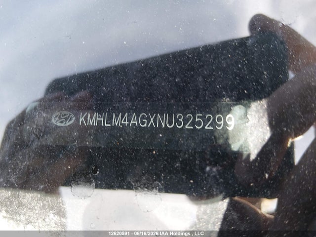 12620591 :رقم المزاد ، KMHLM4AGXNU325299 vin ، 2022 Hyundai Elantra مزاد بيع