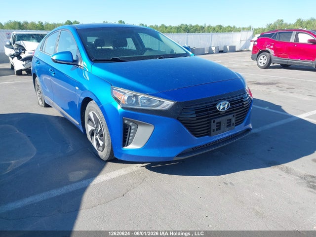 12620624 :رقم المزاد ، KMHC85LC7JU069735 vin ، 2018 Hyundai Ioniq Limited مزاد بيع