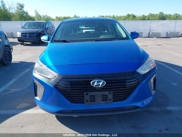 12620624 :رقم المزاد ، KMHC85LC7JU069735 vin ، 2018 Hyundai Ioniq Limited مزاد بيع