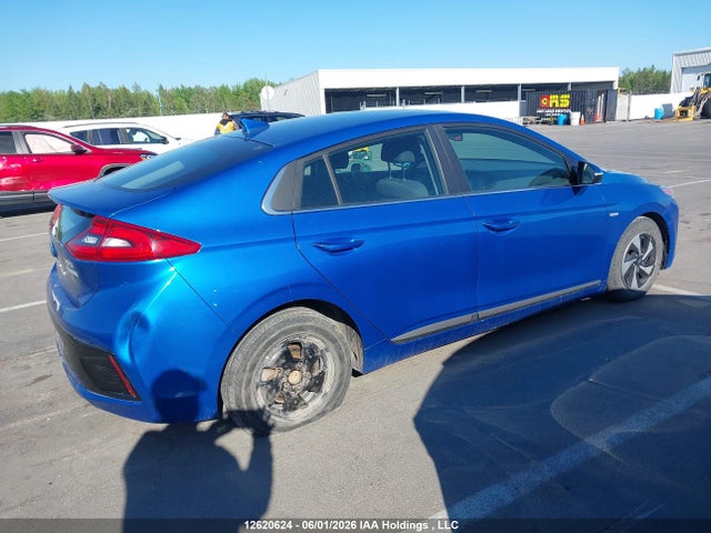 12620624 :رقم المزاد ، KMHC85LC7JU069735 vin ، 2018 Hyundai Ioniq Limited مزاد بيع