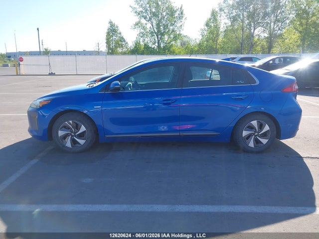 12620624 :رقم المزاد ، KMHC85LC7JU069735 vin ، 2018 Hyundai Ioniq Limited مزاد بيع