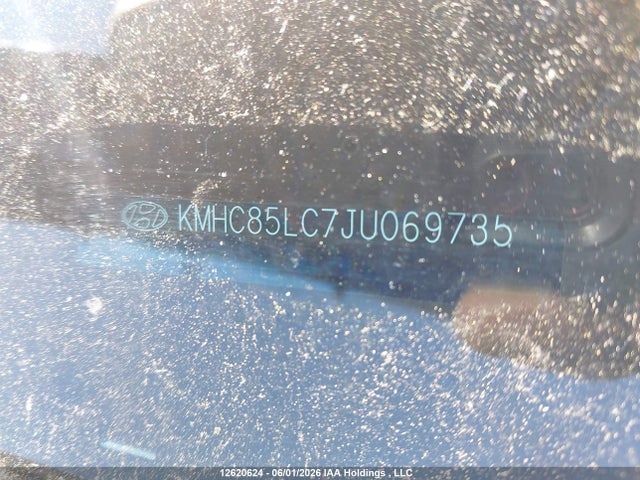12620624 :رقم المزاد ، KMHC85LC7JU069735 vin ، 2018 Hyundai Ioniq Limited مزاد بيع
