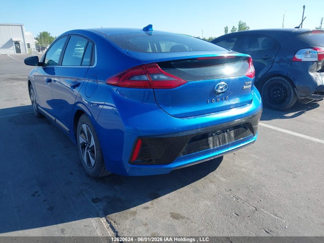 12620624 :رقم المزاد ، KMHC85LC7JU069735 vin ، 2018 Hyundai Ioniq Limited مزاد بيع