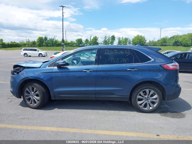 12620633 :رقم المزاد ، 2FMPK4K98KBB63780 vin ، 2019 Ford Edge Titanium مزاد بيع