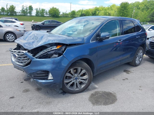 12620633 :رقم المزاد ، 2FMPK4K98KBB63780 vin ، 2019 Ford Edge Titanium مزاد بيع