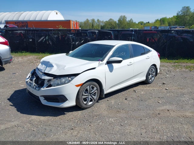 2016 Honda Civic Lx მანქანა იყიდება აუქციონზე, vin: 2HGFC2E59GH032339, აუქციონის ნომერი: 12620645