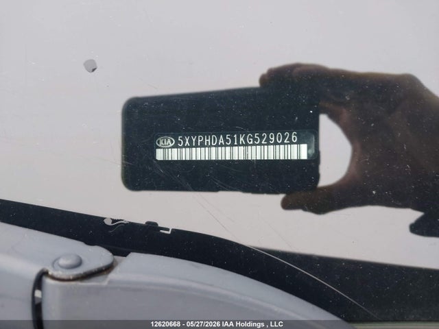 2019 Kia Sorento Ex/ex Sport მანქანა იყიდება აუქციონზე, vin: 5XYPHDA51KG529026, აუქციონის ნომერი: 12620668