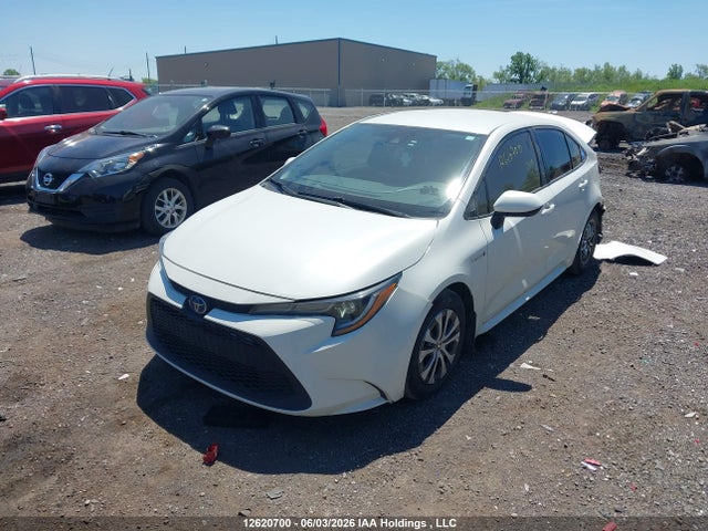 12620700 :رقم المزاد ، JTDBAMDE8MJ031290 vin ، 2021 Toyota Corolla Hybrid مزاد بيع