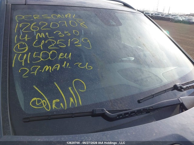 Продаж на аукціоні авто 2014 Mercedes-benz Ml 350 Bluetec, vin: 4JGDA2EB4EA425139, номер лоту: 12620708