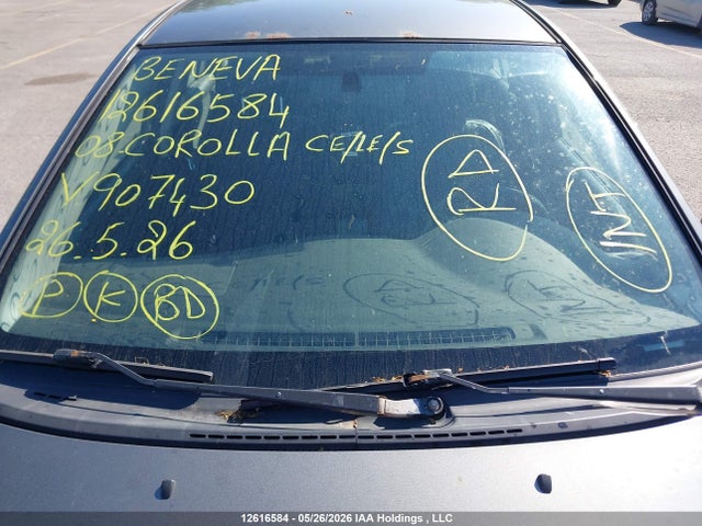 Aukcja sprzedaży 2008 Toyota Corolla Ce/le/sport, vin: 2T1BR32E88C907430, numer aukcji: 12616584