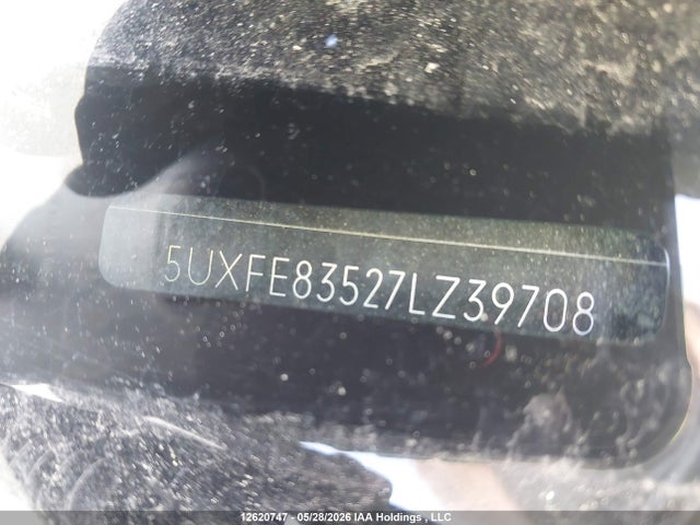 12620747 :رقم المزاد ، 5UXFE83527LZ39708 vin ، 2007 Bmw X5 4.8i مزاد بيع