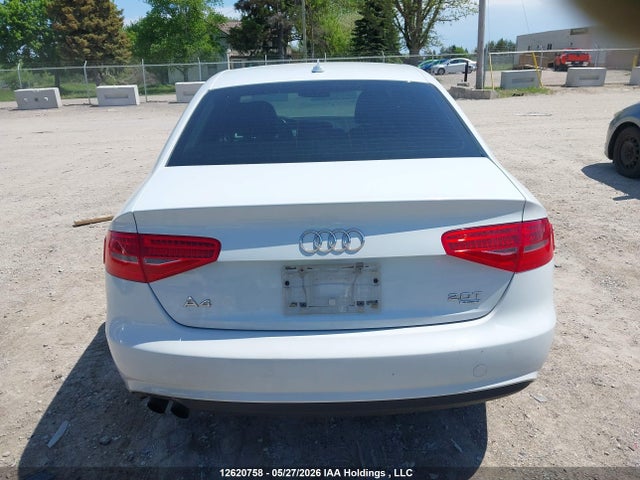2013 Audi A4 2.0t მანქანა იყიდება აუქციონზე, vin: WAUBFCFL0DN004646, აუქციონის ნომერი: 12620758