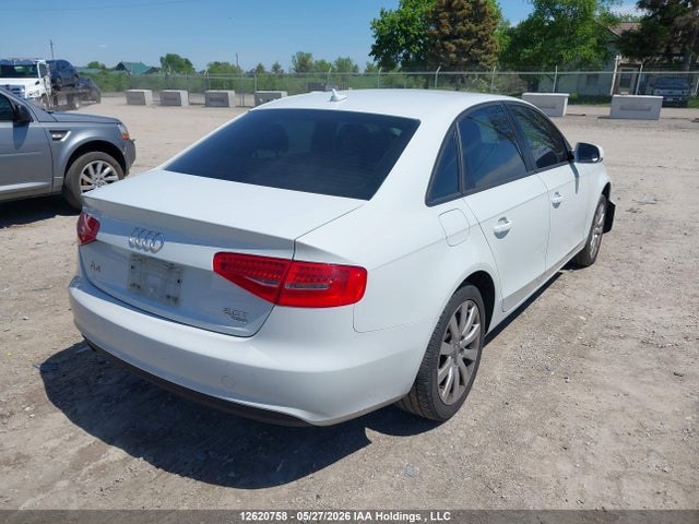 2013 Audi A4 2.0t მანქანა იყიდება აუქციონზე, vin: WAUBFCFL0DN004646, აუქციონის ნომერი: 12620758