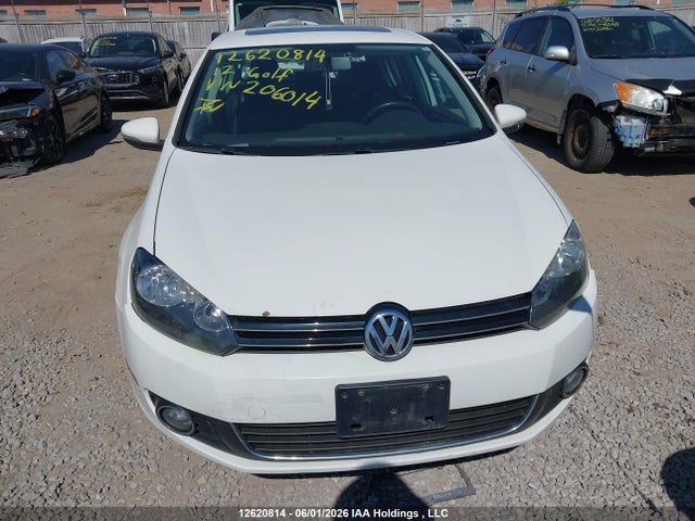 2012 Volkswagen Golf 2.5l Comfortline/2.5l Highline/2.5l Sportline/2.5l Trendline მანქანა იყიდება აუქციონზე, vin: WVWDA7AJ9CW206014, აუქციონის ნომერი: 12620814