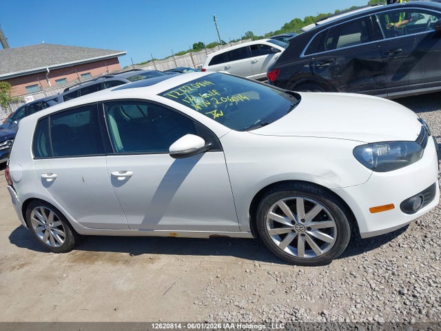 2012 Volkswagen Golf 2.5l Comfortline/2.5l Highline/2.5l Sportline/2.5l Trendline მანქანა იყიდება აუქციონზე, vin: WVWDA7AJ9CW206014, აუქციონის ნომერი: 12620814