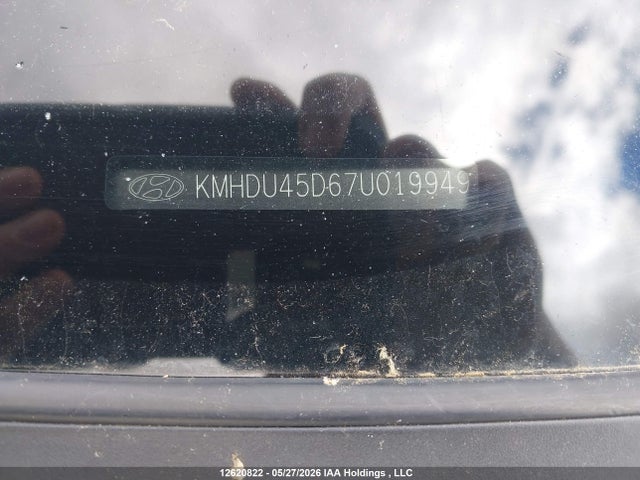 Auction sale of the 2007 Hyundai Elantra Gl/gls, vin: KMHDU45D67U019949, lot number: 12620822