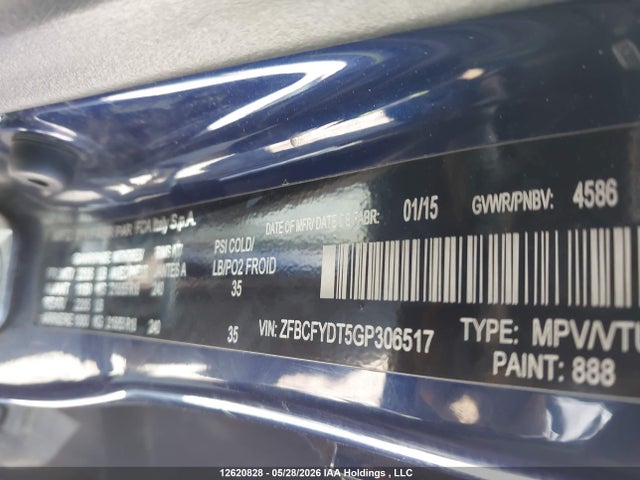 Fiat 500x Lounge 2016 ZFBCFYDT5GP306517 Image 9