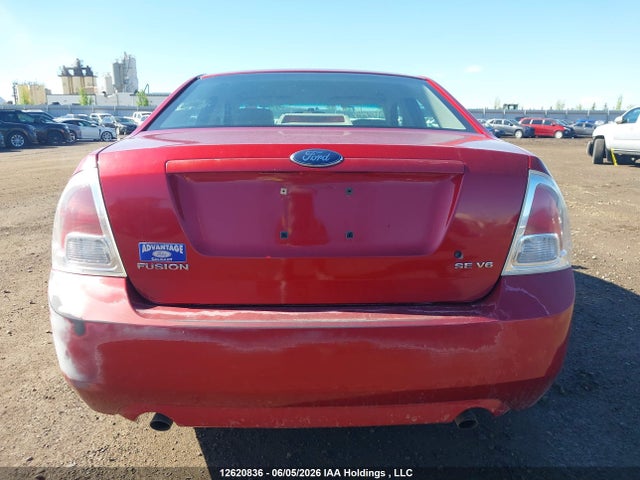 2006 Ford Fusion Se მანქანა იყიდება აუქციონზე, vin: 3FAFP07186R191721, აუქციონის ნომერი: 12620836