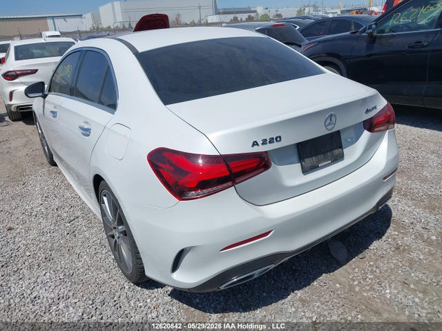 12620842 :رقم المزاد ، WDD3G4FBXLW041011 vin ، 2020 Mercedes-benz A 220 4matic مزاد بيع