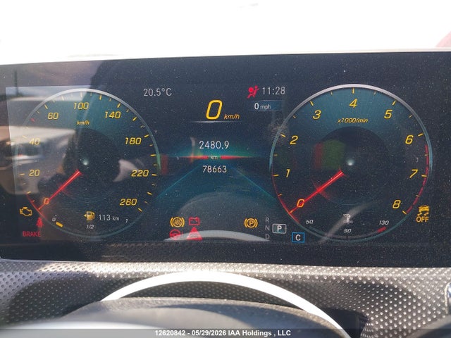 12620842 :رقم المزاد ، WDD3G4FBXLW041011 vin ، 2020 Mercedes-benz A 220 4matic مزاد بيع