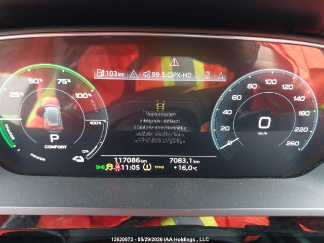 12620872 :رقم المزاد ، WA1AABGE3NB043879 vin ، 2022 Audi E-tron Premium مزاد بيع
