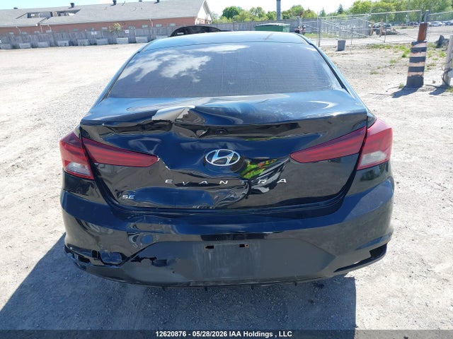 2019 Hyundai Elantra Se მანქანა იყიდება აუქციონზე, vin: KMHD74LFXKU855994, აუქციონის ნომერი: 12620876