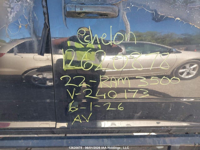 12620878 :رقم المزاد ، 3C63R3ELXNG240173 vin ، 2022 Ram 3500 Laramie مزاد بيع