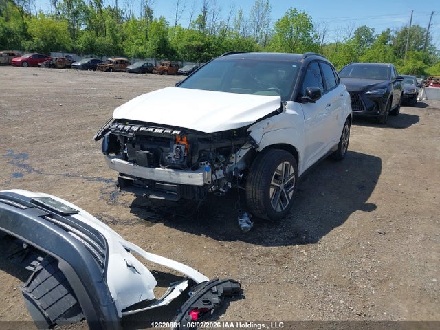 2023 Hyundai Kona Electric Preferred With Two-tone Roof მანქანა იყიდება აუქციონზე, vin: KM8K23AG0PU190297, აუქციონის ნომერი: 12620881