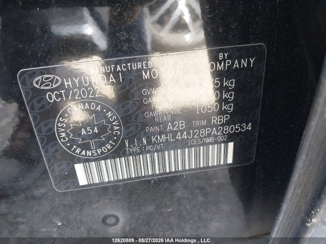 Hyundai Sonata Sel Plus 2023 KMHL44J28PA280534 Image 9