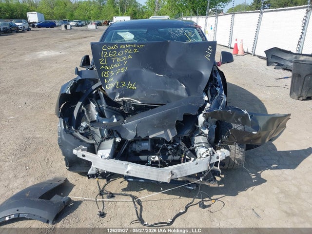Продажа на аукционе авто 2021 Tesla Model Y, vin: 5YJYGDEEXMF183781, номер лота: 12620927