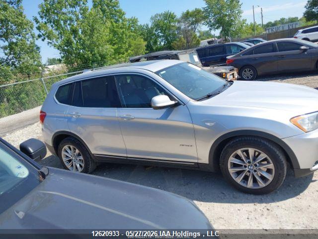 2012 Bmw X3 Xdrive35i მანქანა იყიდება აუქციონზე, vin: 5UXWX7C5XCL735754, აუქციონის ნომერი: 12620933