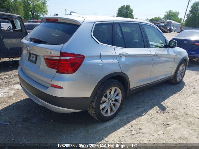 2012 Bmw X3 Xdrive35i მანქანა იყიდება აუქციონზე, vin: 5UXWX7C5XCL735754, აუქციონის ნომერი: 12620933