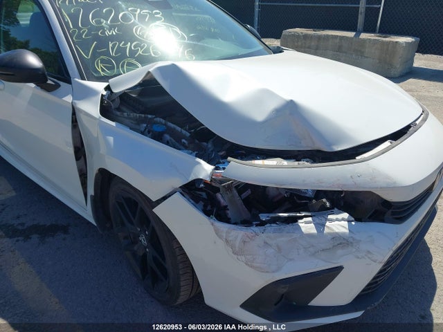 Продаж на аукціоні авто 2022 Honda Civic Sport, vin: 2HGFE2F50NH124526, номер лоту: 12620953