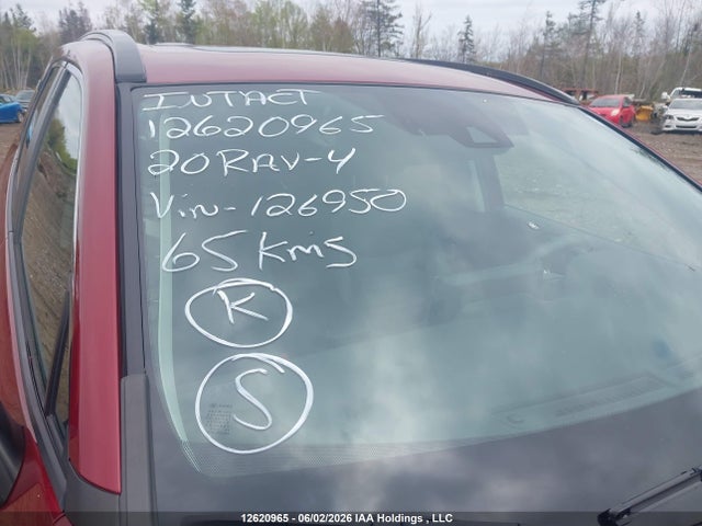 12620965 :رقم المزاد ، 2T3R1RFV5LW126950 vin ، 2020 Toyota Rav4 Xle/xle Premium مزاد بيع