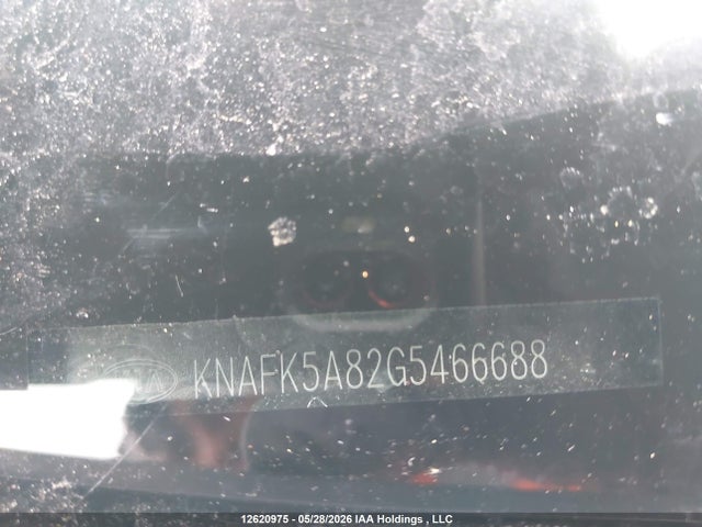 12620975 :رقم المزاد ، KNAFK5A82G5466688 vin ، 2016 Kia Forte 2.0l Ex/2.0l Lx+ مزاد بيع