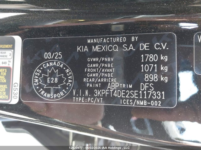 KIA K4 Lx 2025 3KPFT4DE2SE117331 Image 9