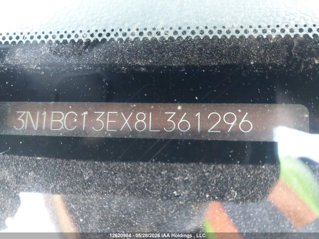 Aukcja sprzedaży 2008 Nissan Versa 1.8s, vin: 3N1BC13EX8L361296, numer aukcji: 12620984