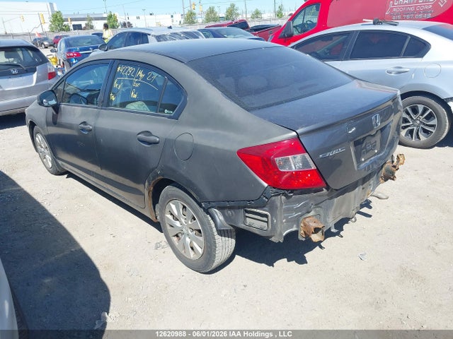 Продаж на аукціоні авто 2012 Honda Civic Lx, vin: 2HGFB2F4XCH101932, номер лоту: 12620988