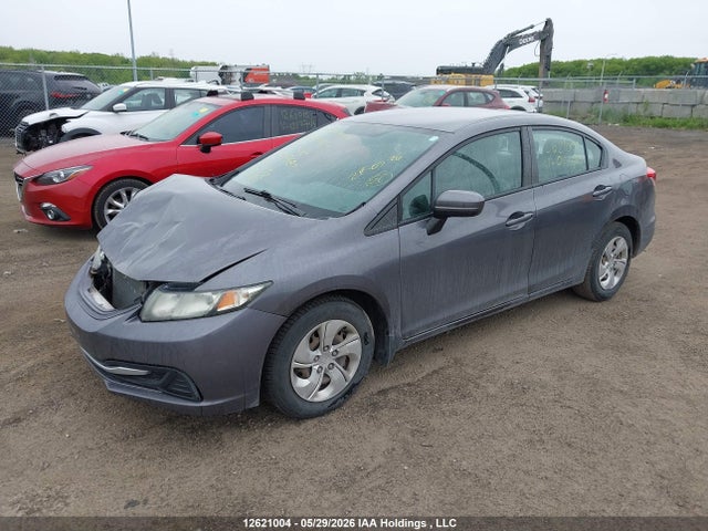 Продажа на аукционе авто 2014 Honda Civic Lx, vin: 2HGFB2F41EH012687, номер лота: 12621004