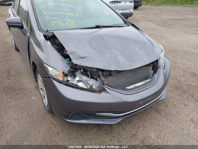 Продажа на аукционе авто 2014 Honda Civic Lx, vin: 2HGFB2F41EH012687, номер лота: 12621004
