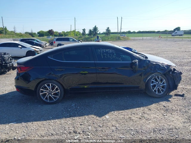 2020 Hyundai Elantra Luxury მანქანა იყიდება აუქციონზე, vin: KMHD84LF1LU085585, აუქციონის ნომერი: 12621006